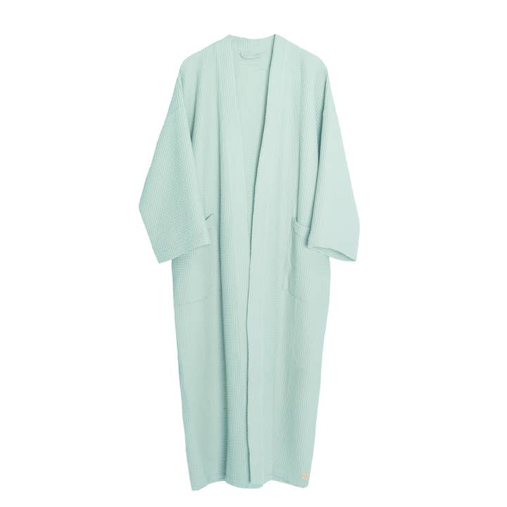 Albornoz Algodón Menta para venta al por mayor de EKIN FROG