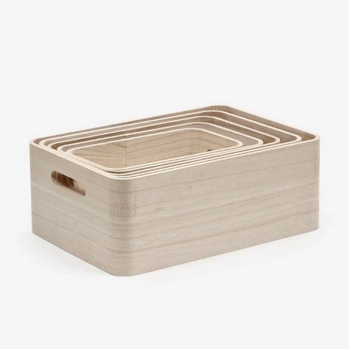 Studio Nordhaven - Wholesale Storage Bin - SAVE-IT storage boxes - 5 piece by Rig-Tig