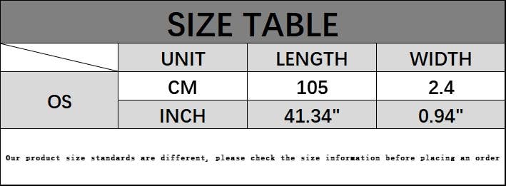 Lily Clothing - Vente Ceinture – femme - Ceinture polyvalente à double ligne décorative et à la mode10