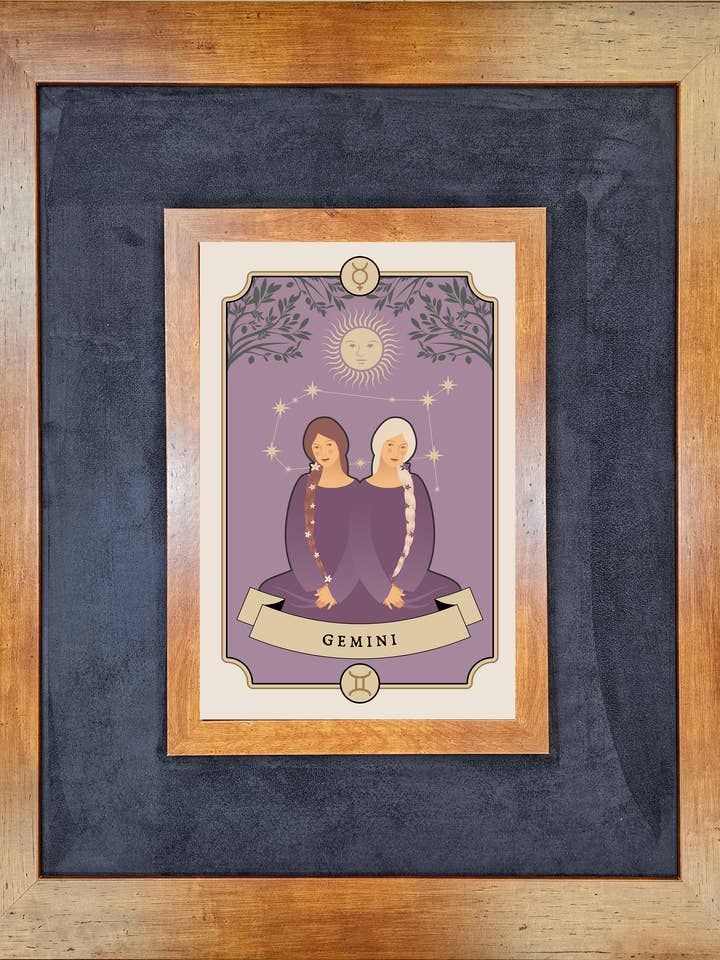 Gemini with Honey Maple and Fabric for wholesale by The Brightener Group