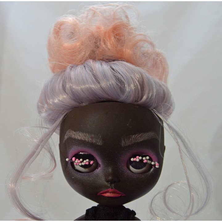 Dr. Apples, LLC - Wholesale Doll – Kids - Ooak African American Blythe Art Doll5