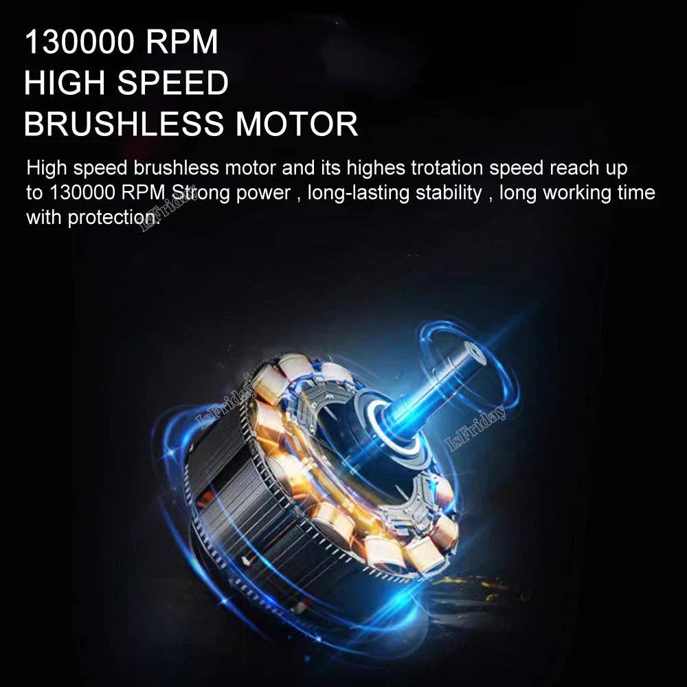 Assorted Turbo Fan X3 Rechargeable Brushless Motor Blower for wholesale on Faire1