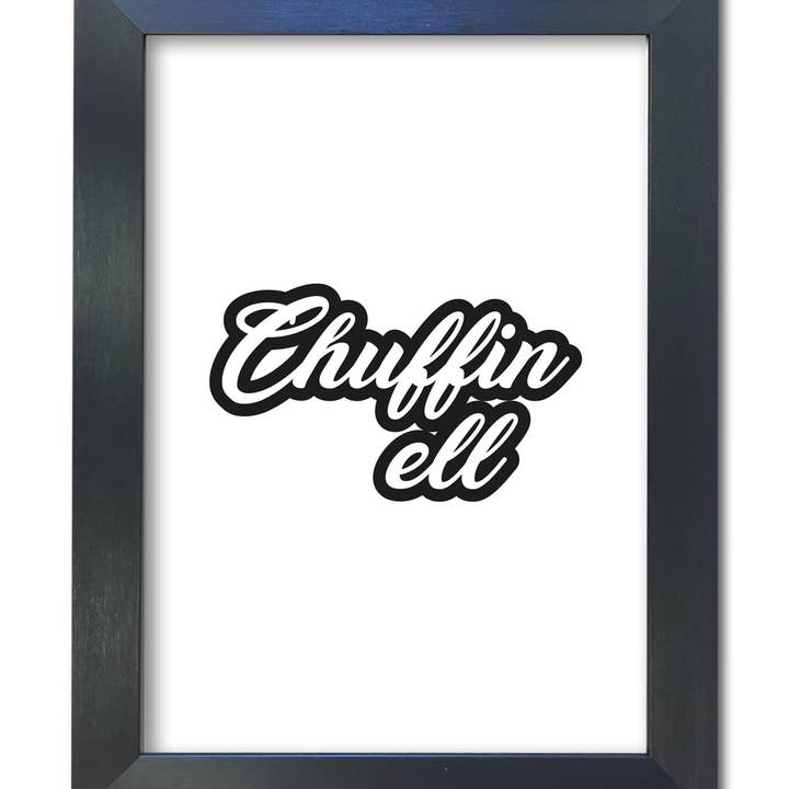 #45a Chuffin Ell for wholesale by Close to the Bone Greeting Cards and Gifts