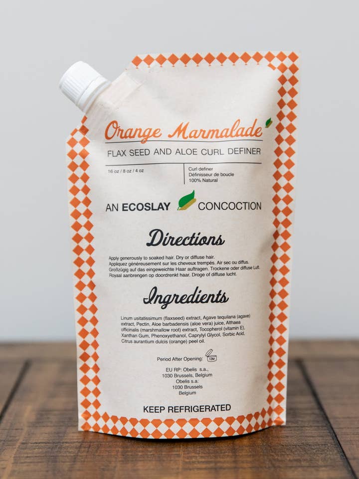 Orange Marmalade Flaxseed Aloe Curl Definer Set #2 for wholesale by Ecoslay