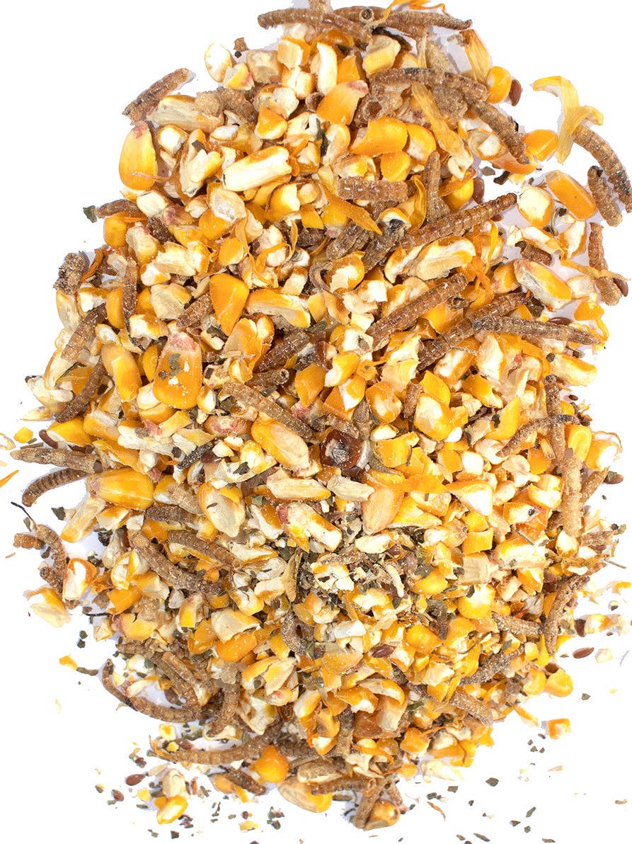 Dahlia Pets - Wholesale Pet Treats - Dog - Poultry Queen Mealworm, Corn,Flax, & Herb 2