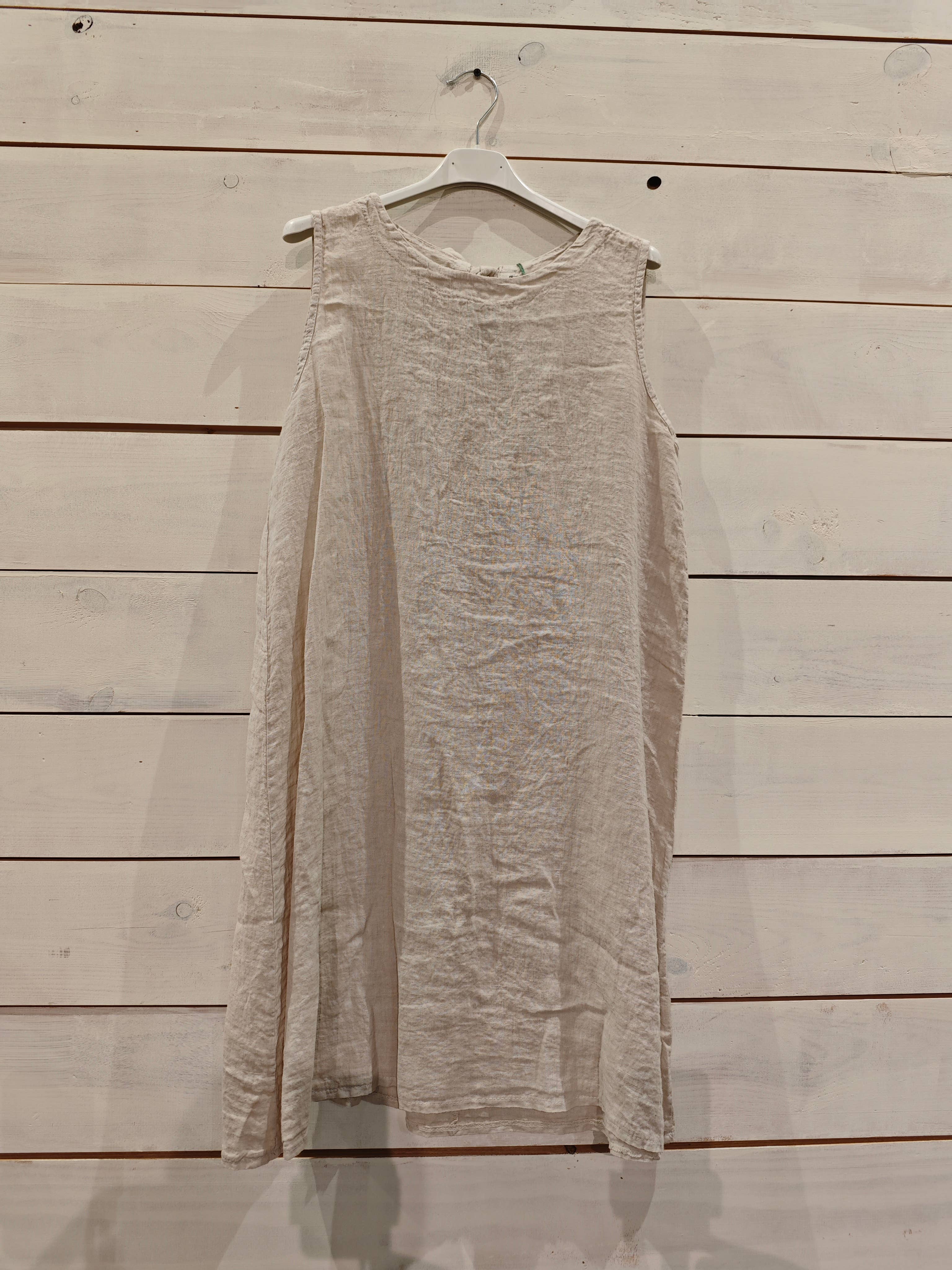 Linos y Textiles - Venta al por mayor Vestido - Mujer - REF 17280 VESTIDO CORTO LINO 100%6