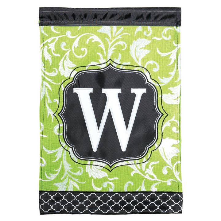 😲 Special Buy! FLAG DBAPP MONOGRAM W GREEN & BLACK for wholesale by Magnolia