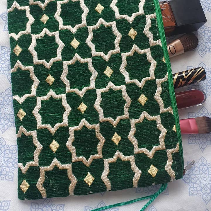 Moroccan Natural bazaar - Wholesale Makeup/Cosmetic Bag - Moroccan Ziliji Make Up bag, Cosmetic bag, Travel Toiletry14