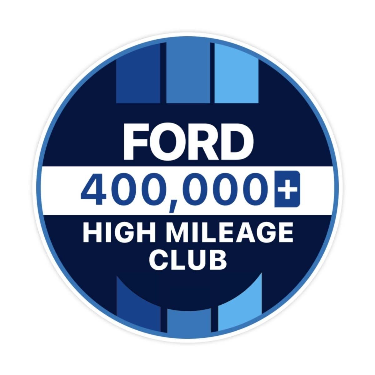 Sticker Bull - Wholesale Sticker - Ford High Mileage Club Sticker Bundle 100k-500k, Waterproof4