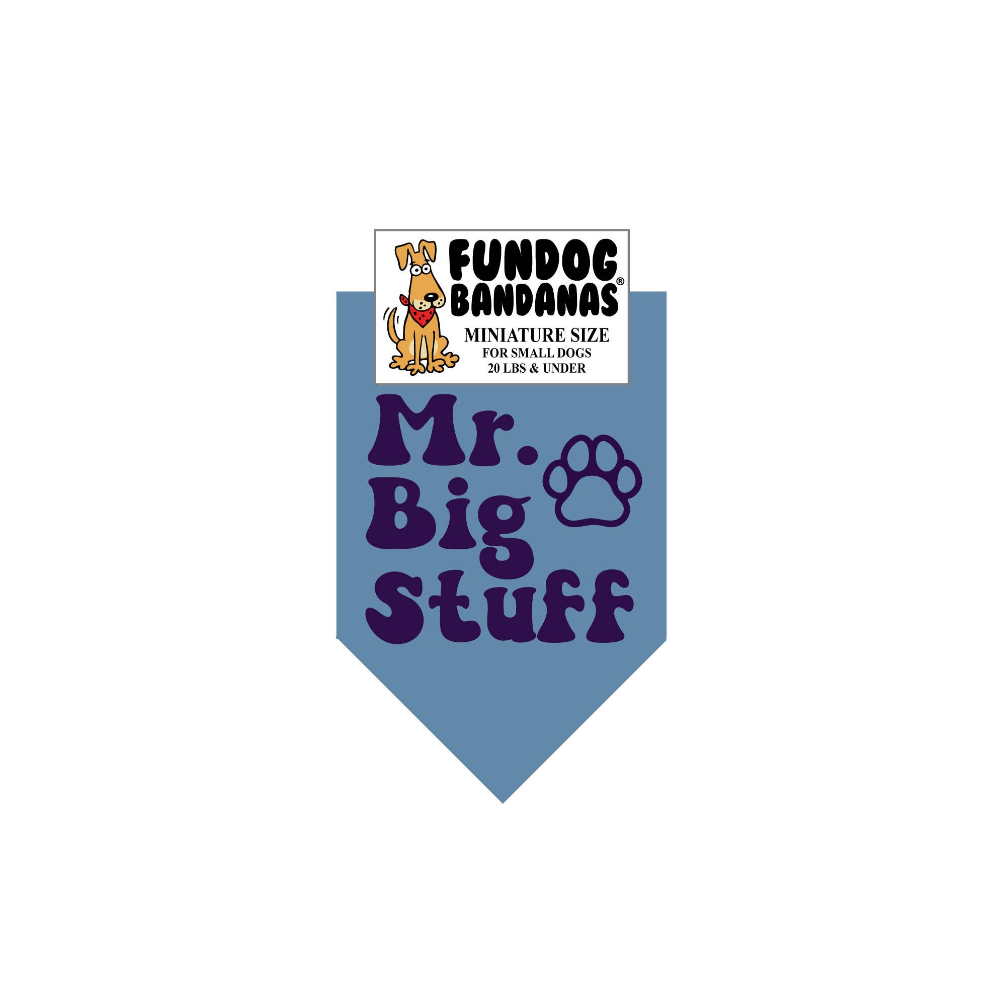 Blandade färger 5-pack - Mr Big Stuff hundhalsduk för wholesale på Faire9