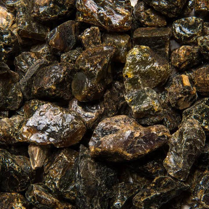 Fantasia Mining - Wholesale Spiritual Stone/Crystal - Rough Blue/Gold Amber - Indonesia - Raw Natural Stones (1lb)
