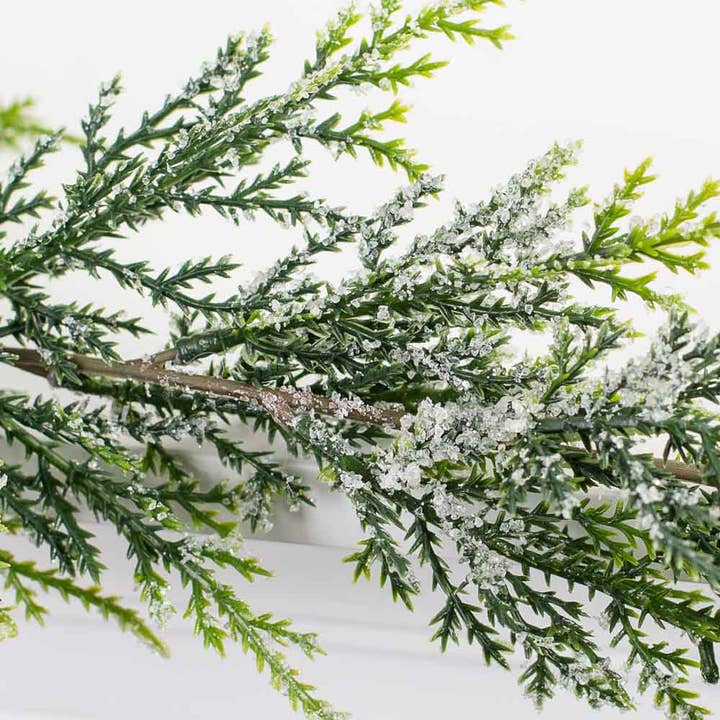 Factory Direct Craft - Wholesale Bunting/Garland - 72" Artificial Icy Cedar Juniper Garland