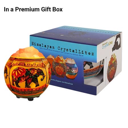 Himalayan CrystalLitez & EssentialLitez – wholesale Salt lamp – Ethnic Elephant Salt Lamp Diffuser With  Ul  Listed Dimmer7