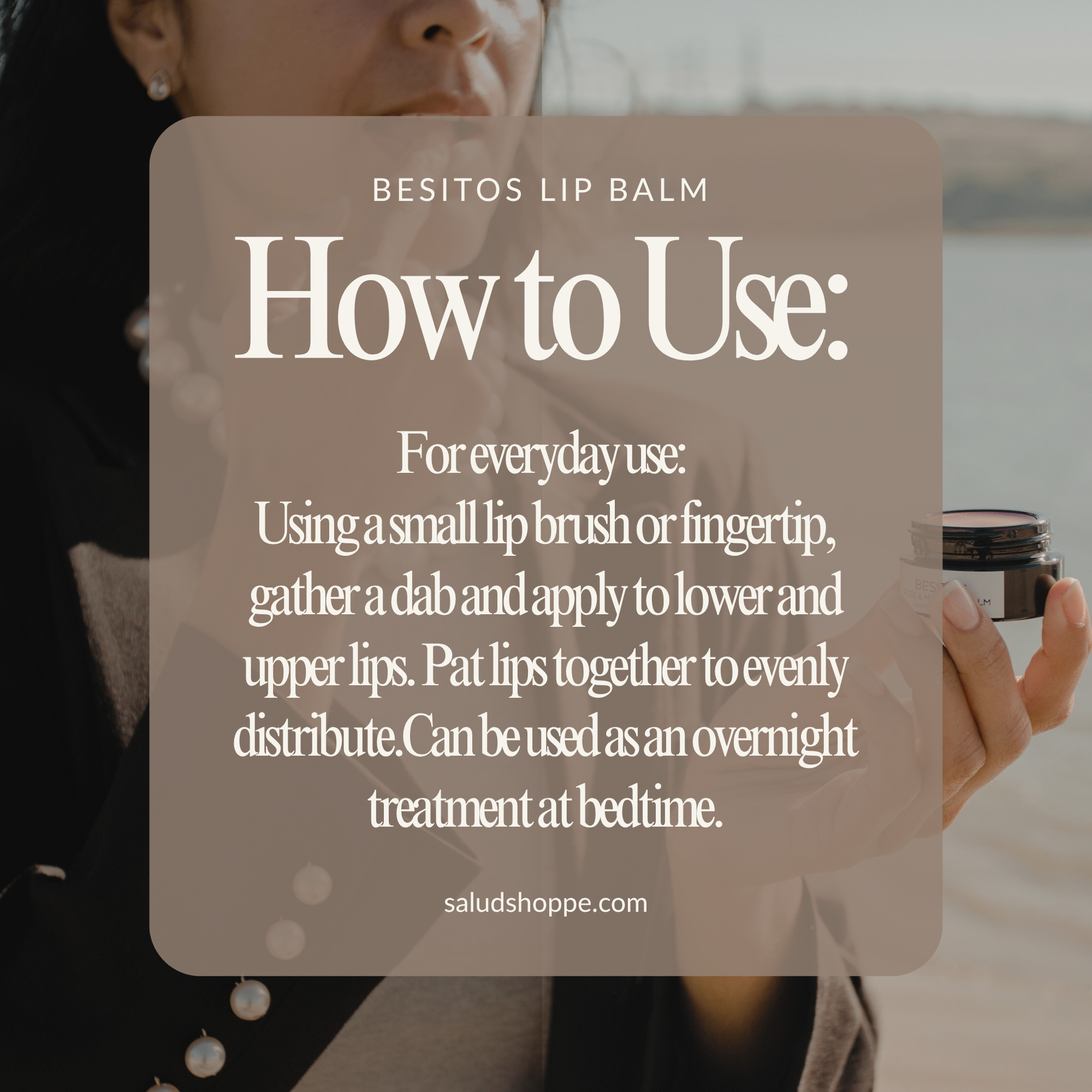 Salud - Wholesale Lip Balm - Besitos Lip Balm | .5 oz / 15 ml3