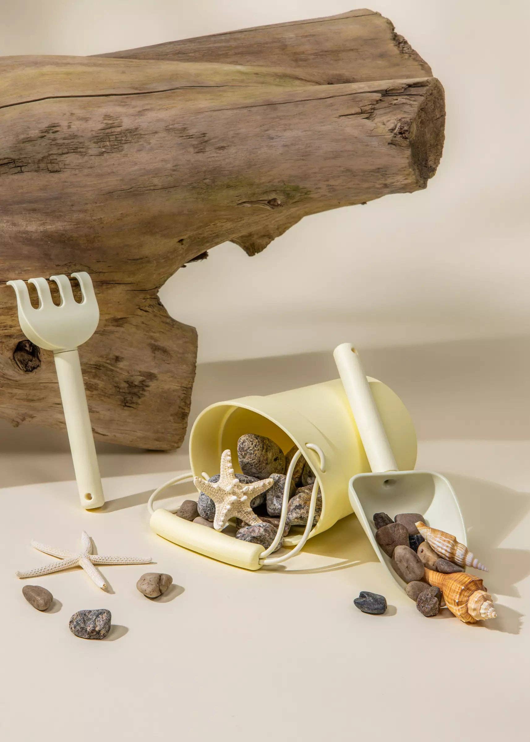 Coco Village - Wholesale Beach/Pool Toy - Kids & Baby - Silicone Beach Bucket & Accessories (3 pcs)6