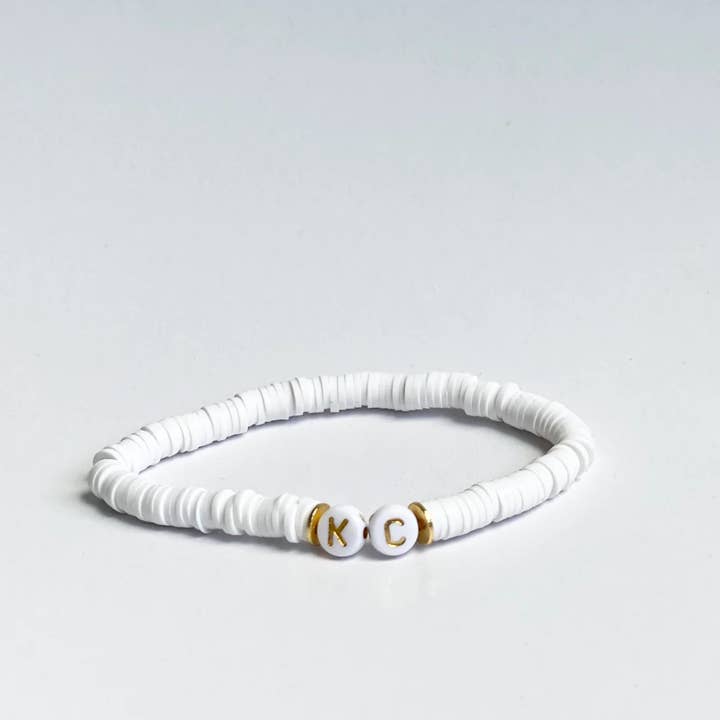 KC Bracelet - White for wholesale by Carly Rae Studio