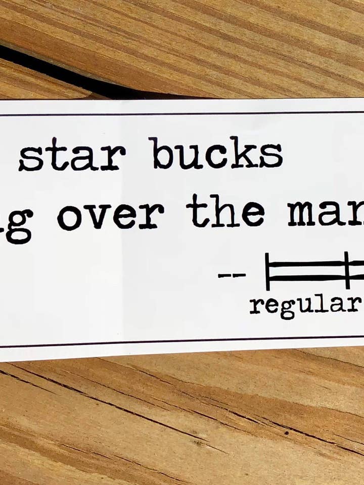 landsbygd Bildekal - Star Bucks för wholesale av regular rural