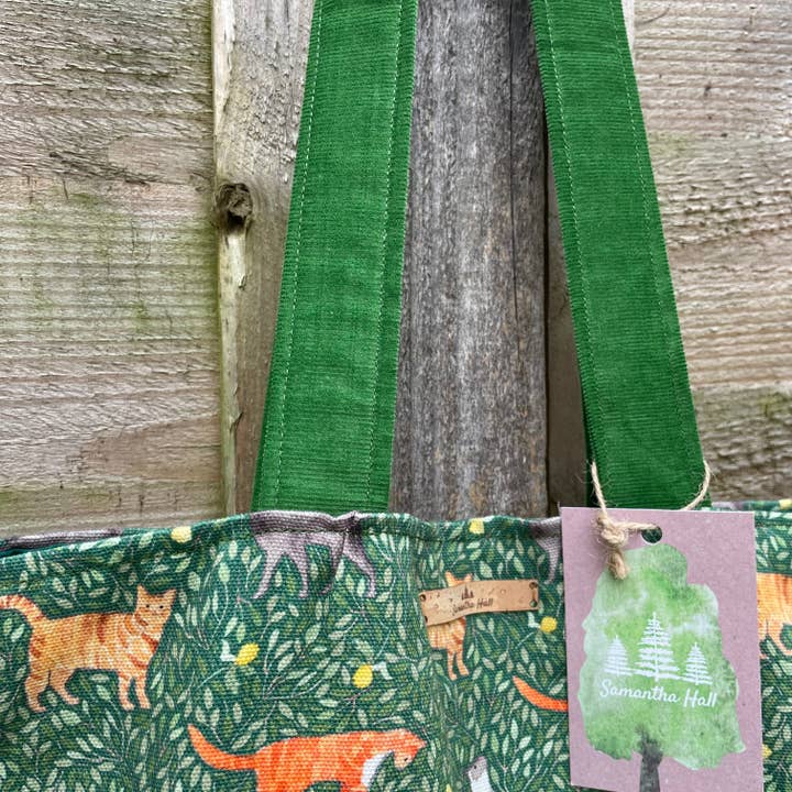 Samantha Hall Designs - Wholesale Tote Bag - Women's - Cat Tote Bag5