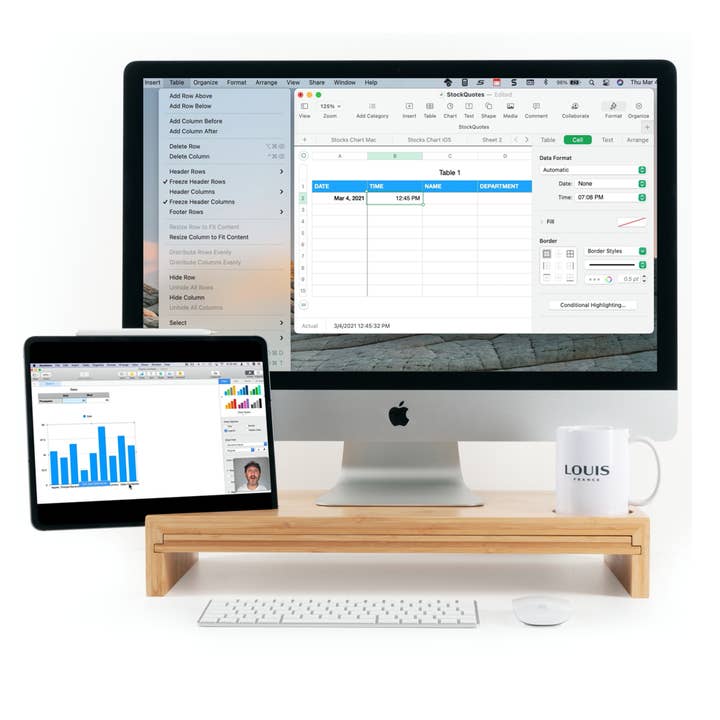 eBUREAU TWO pour la vente par LOUIS FRANCE