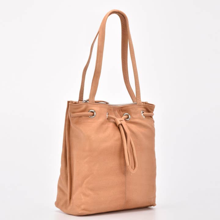 GABEE PRODUCTS - Wholesale Shoulder bag – women's - Findon Leather Bucket Bag2