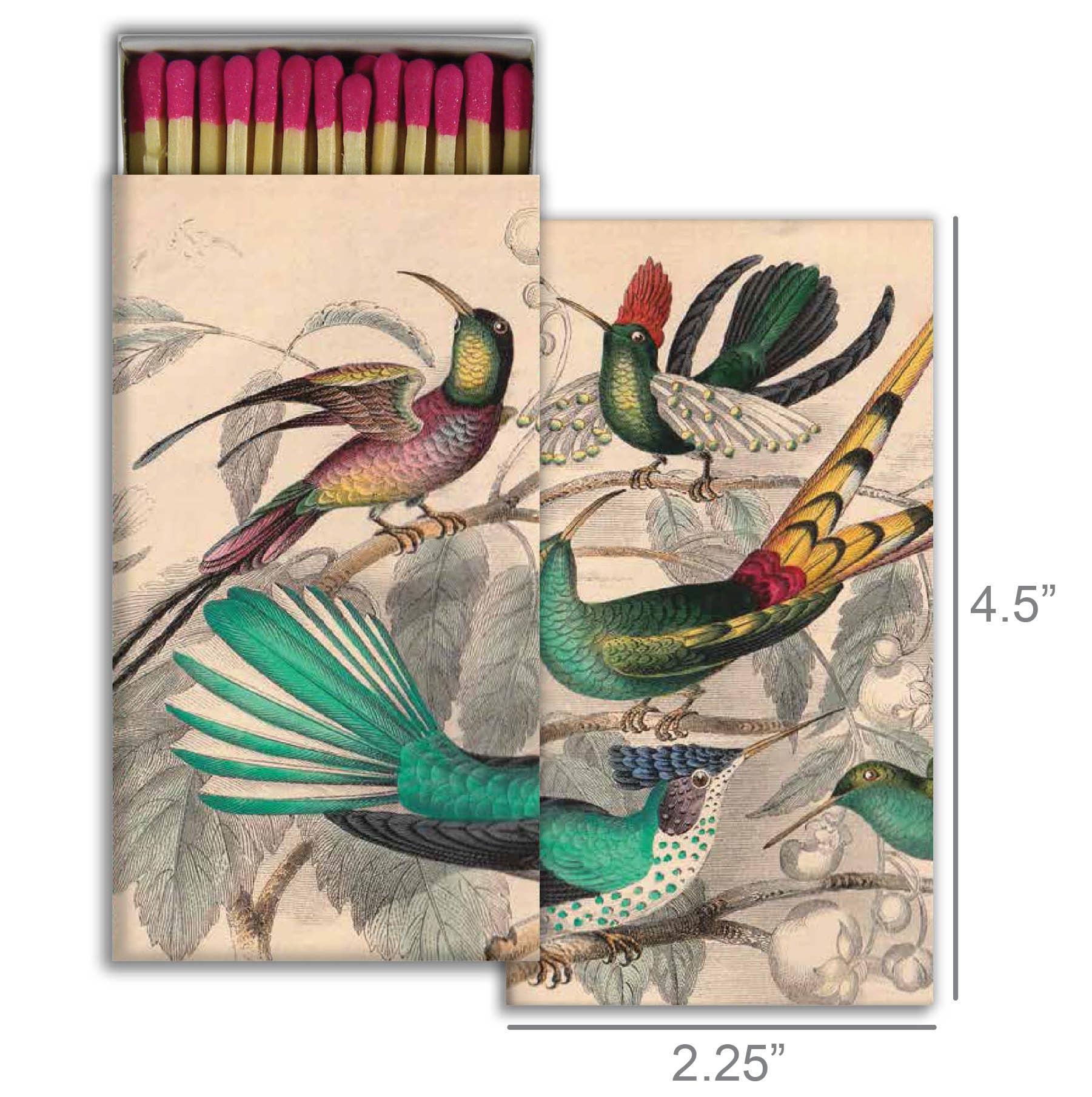 HomArt - Wholesale Lucifers - Match - Zeldzame vogels1