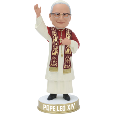 National Bobblehead Hall of Fame and Museum – wholesale Ornament – Pope Leo XIV Mini Bobbleheads1