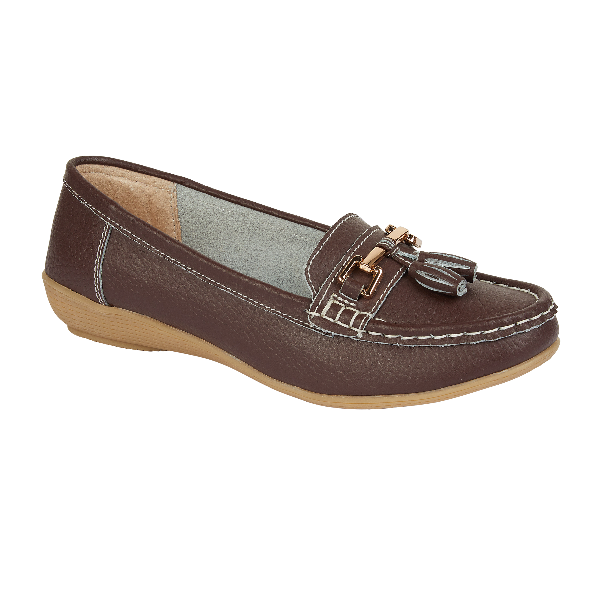 Jo & Joe - Wholesale Loafers - Dames - JO & JOE Dames leren loafer met tassels4