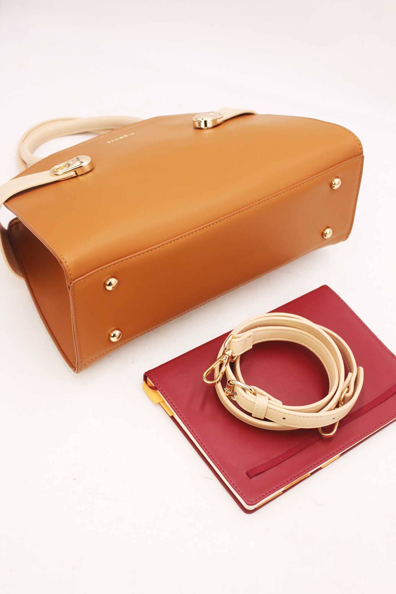 Tom&Eva (F.D.M diffusion) - Wholesale Top Handle Bag - Women's - Women's Bicolour Handbag 23B-58295