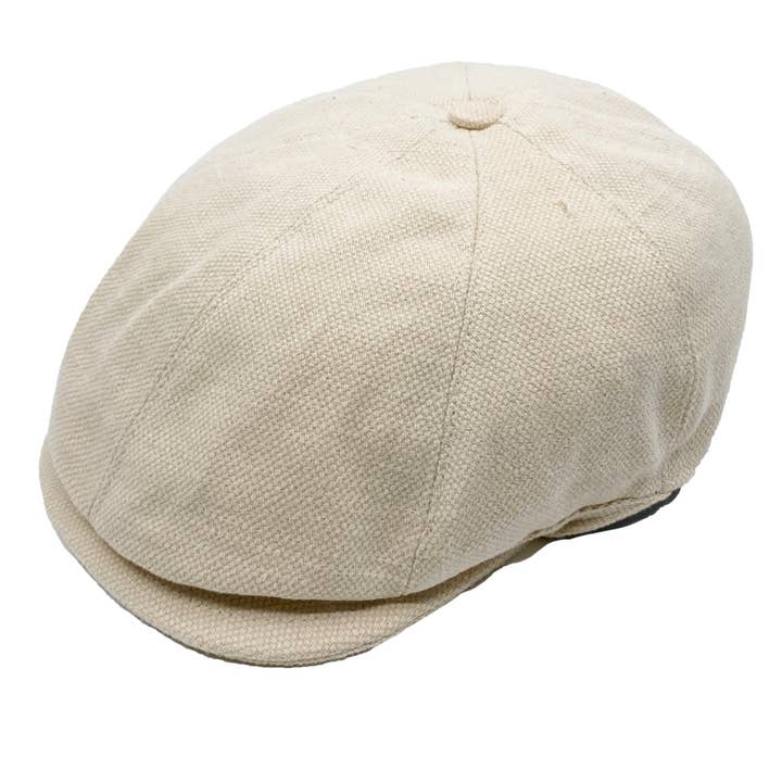 Platt mössa/basker - Beige för wholesale av Le Chapoté