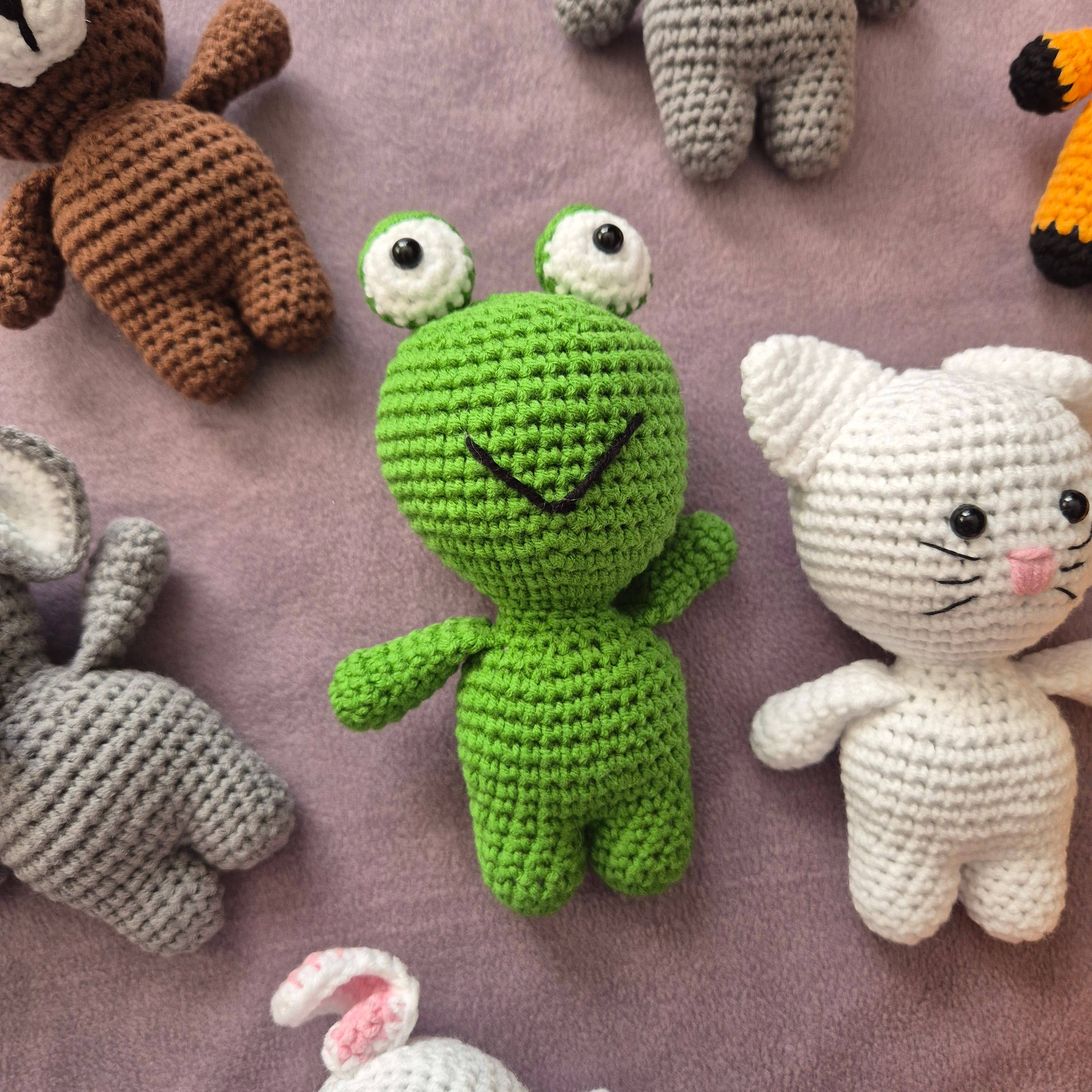 despinacrafting - Vente Peluche – enfant et bébé - Animaux amigurumi en crochet rembourrés8