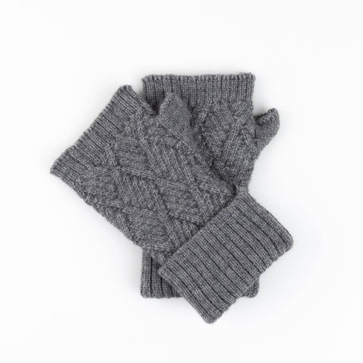 Howard's - Wholesale Gloves - Women's - Kristen Herringbone Fingerless Cold Weather Winter Gloves
