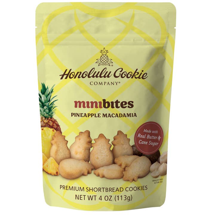 Pineapple Macadamia Minibites Shortbread Cookies 4oz. and other Purchase Wholesale maui. Free Returns & Net 60 Terms on Faire trending on Faire.