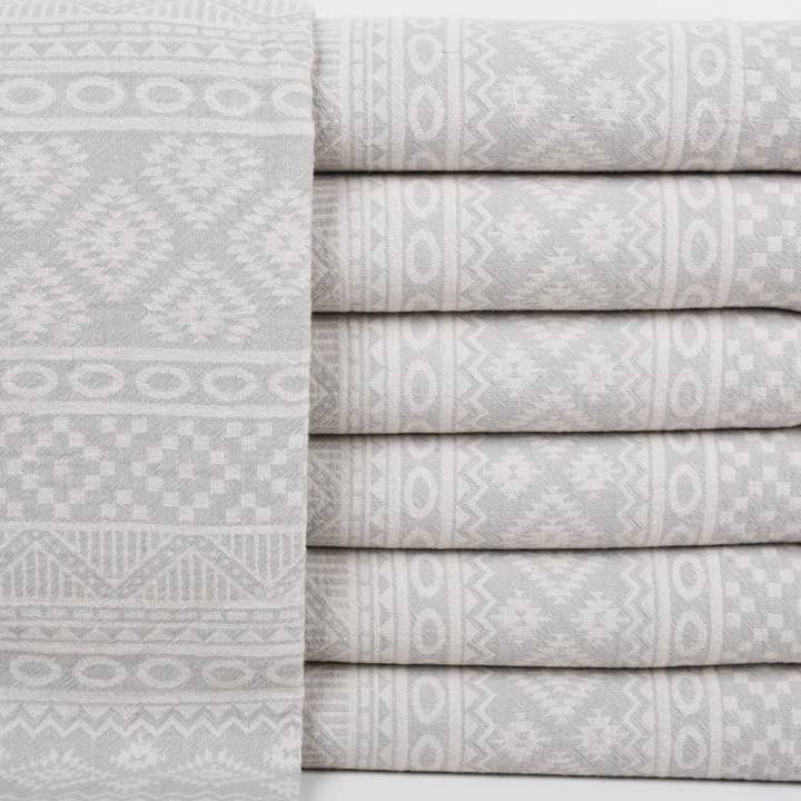 Organic Turkish Towels - Wholesale Bath towel - Wedding Favors for Guests, Elegant Light Gray Towel1