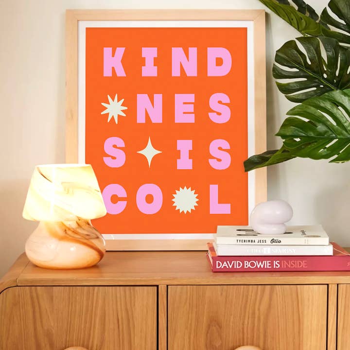 Nixie - Wholesale Art Print - Kindness Is Cool Art Print4