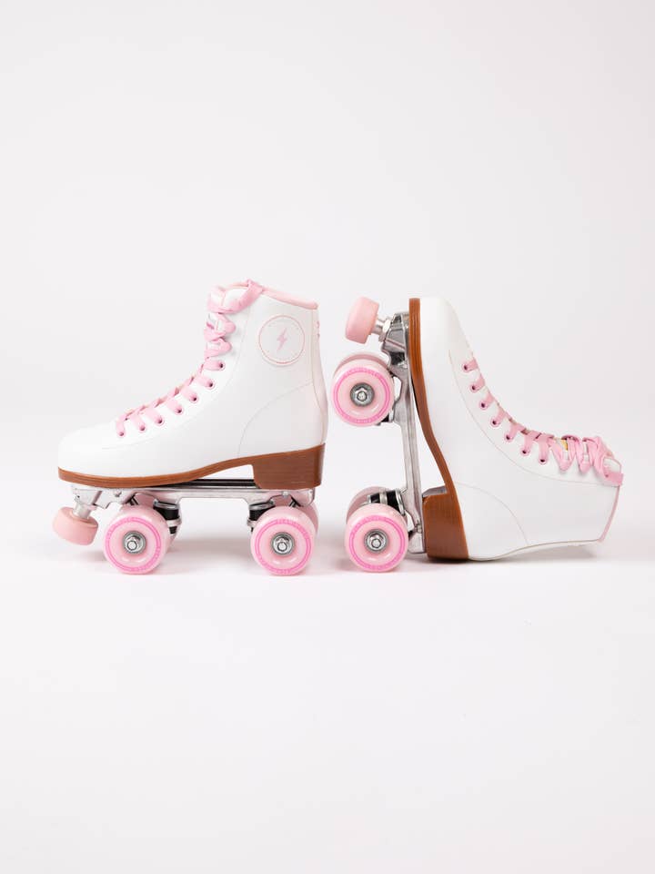 Flamingueo - Wholesale Roller skates – Women's - RODEO - White/Pink Easter Roller Skates4
