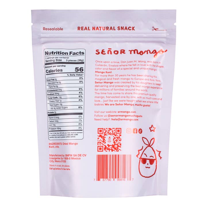 Señor Mango - Wholesale Dried/Dehydrated Fruit - Mr. Spicy Mango
