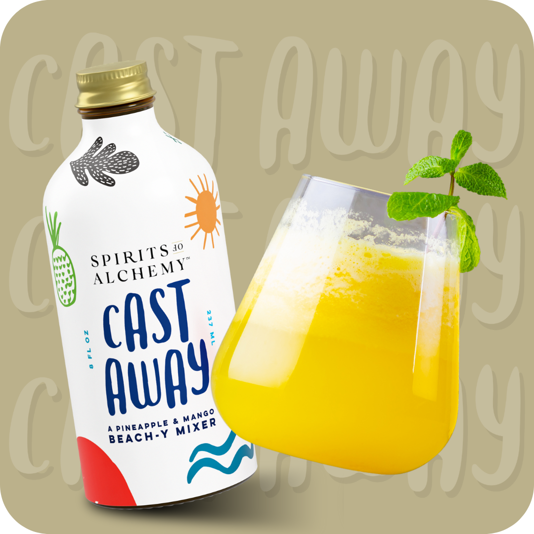 Spirits of Alchemy - Wholesale Cocktail Mix/Syrup - Cast Away | Margarita Cocktail Mixer | Mocktail | Gift15