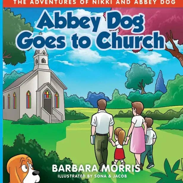 Books by splitShops - Wholesale Book - Kids - Abbey Dog Goes to Church - Hardcover