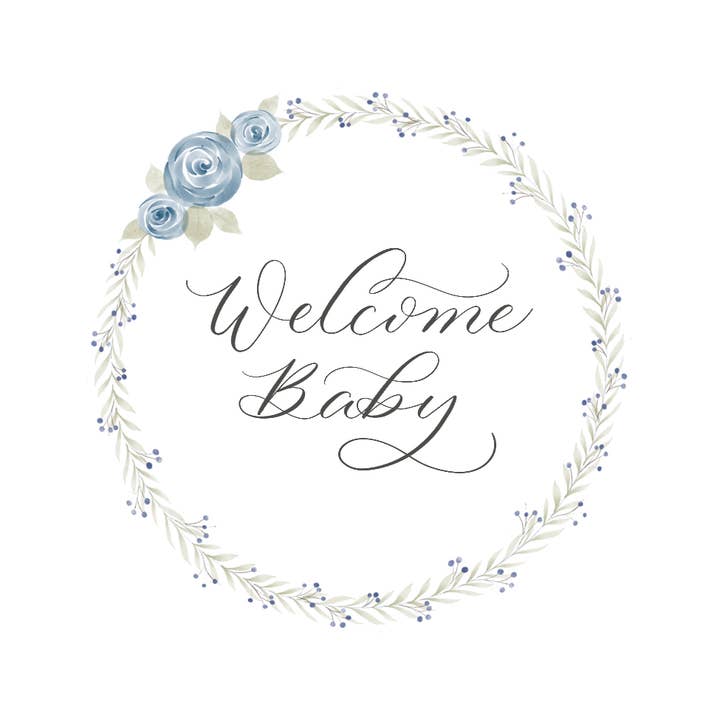 Blue Skies Lettering - Wholesale Gift Tag - Gift Tag Variety Pack (Square)10