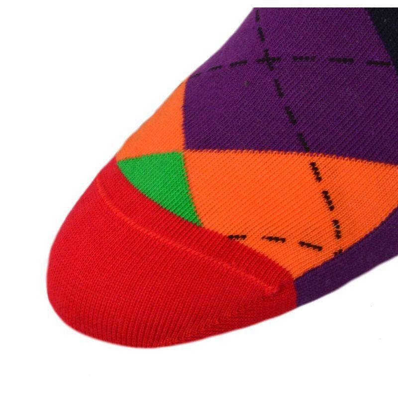 Wear Sierra – wholesale Socks – Men's – Men's Colorful Crew Socks in Combed Cotton (3 Pair Packs)14