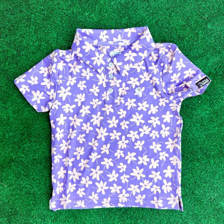 Lilac Links - Performance Polo for wholesale by Little Chipper Golf