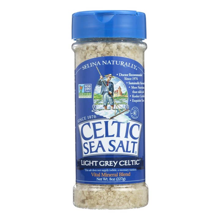 Everyday Supply Co - Wholesale Salt - Celtic Sea Salt - Light Grey Celtic - Case of 6 - 8 oz.