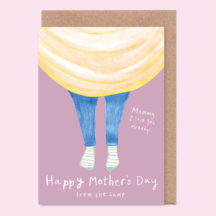Van de Bump Moederdagkaart voor wholesale door Bow & Bell