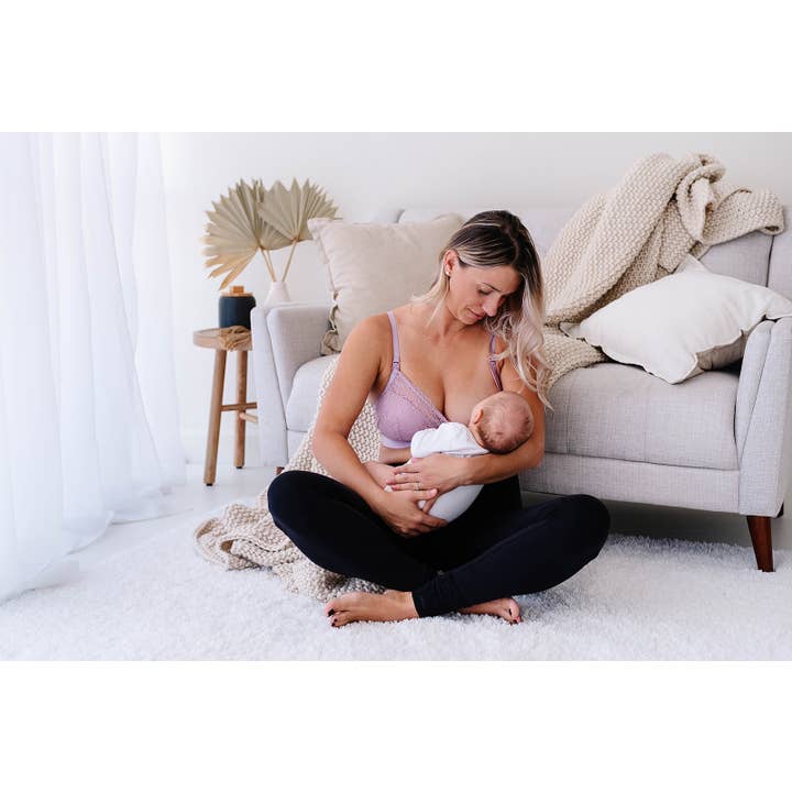 Malva Ooh La La Bralette de enfermería (malva) de venta al por mayor en Faire5