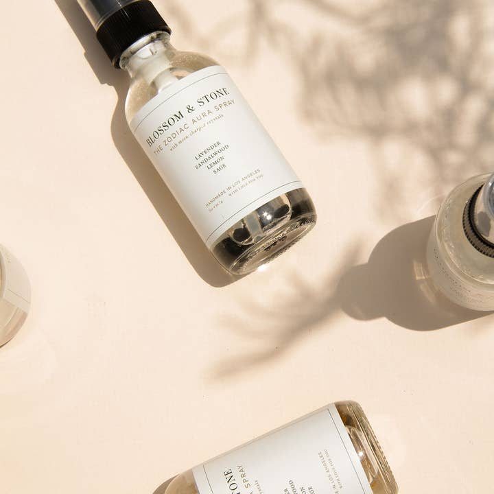 The Zodiac Aura Spray Collection for wholesale by Blossom & Stone