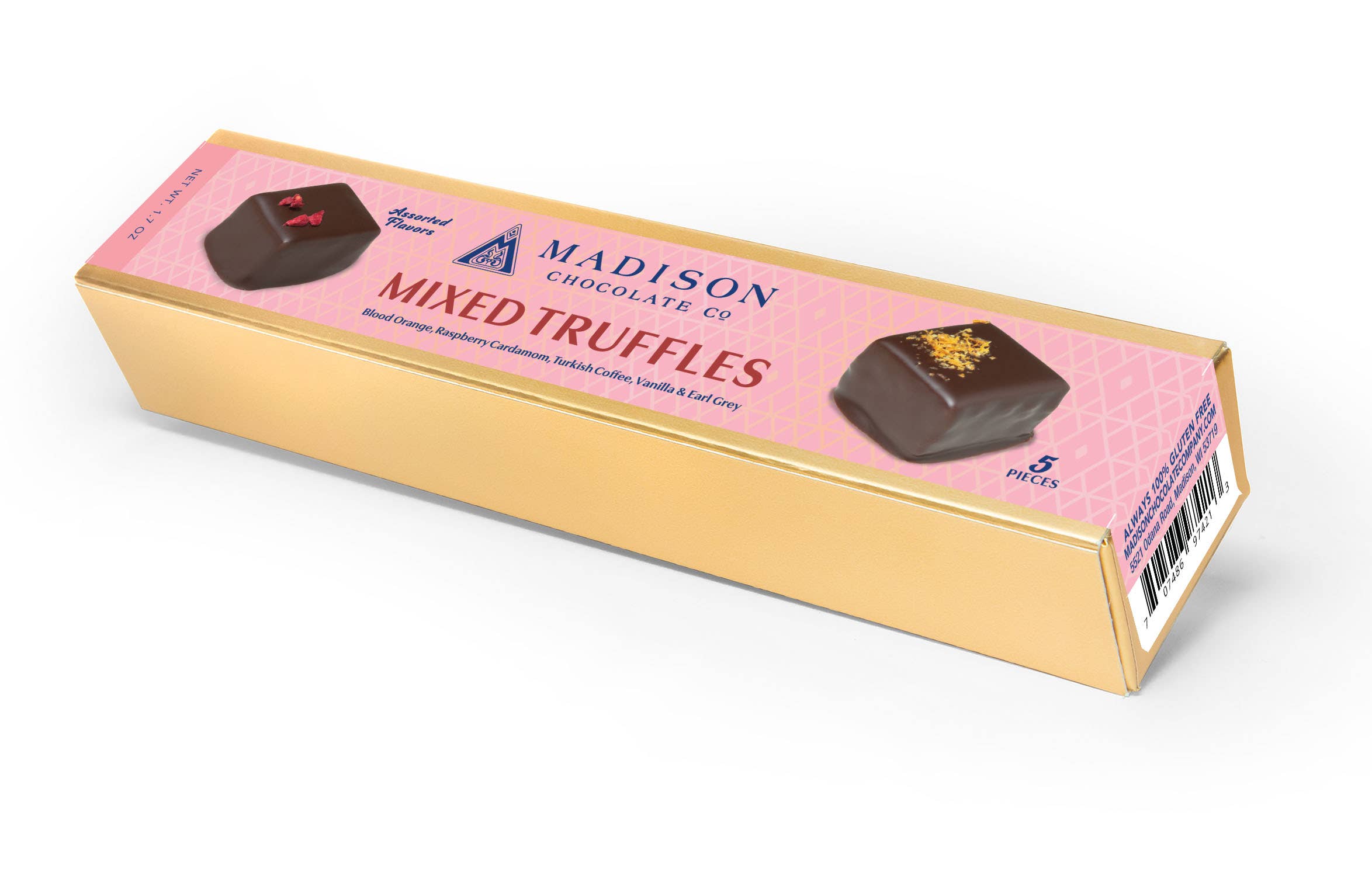 Madison Chocolate Company - Wholesale Chocolate Box - Mixed Truffles (5pk) 1