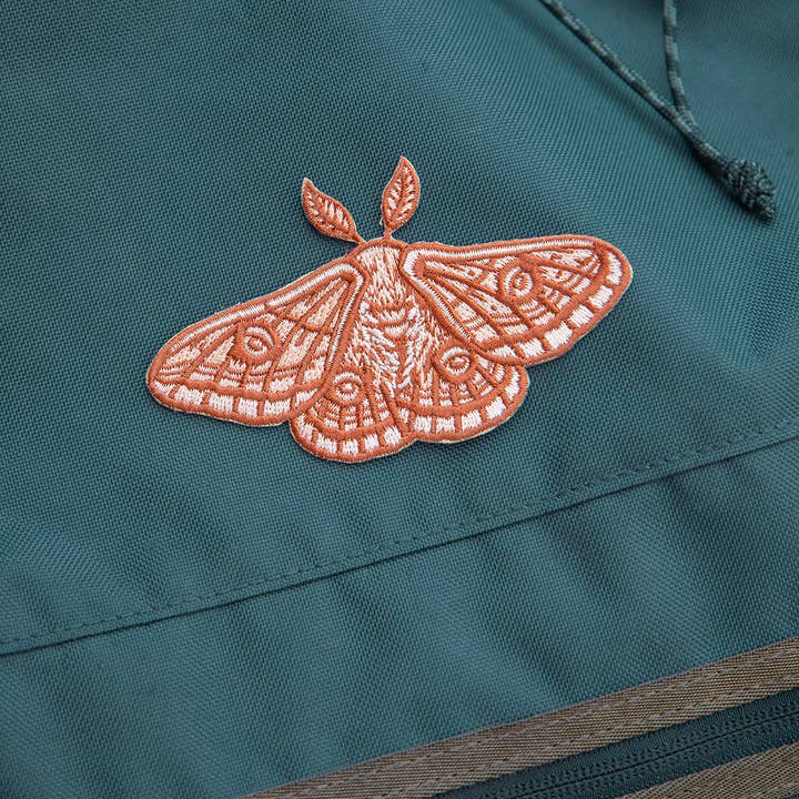 Mustard Beetle - Wholesale Patch - Emperor Moth Embroidered Patch, Iron on Patch