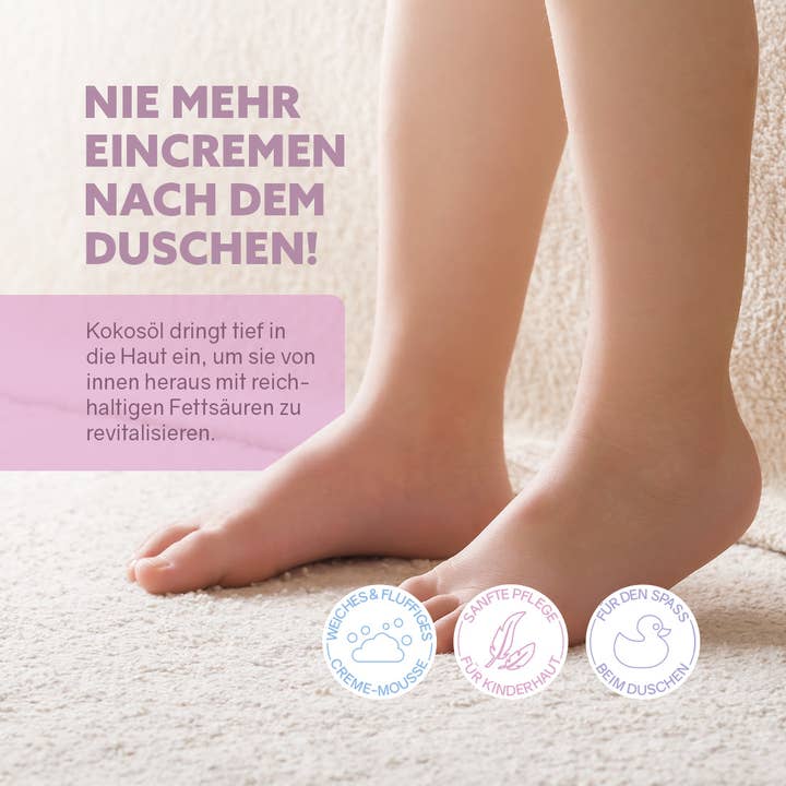 puremetics GmbH - Wholesale Body Wash/Shower Gel - Kids & Baby - 'Kids' shower fluff4