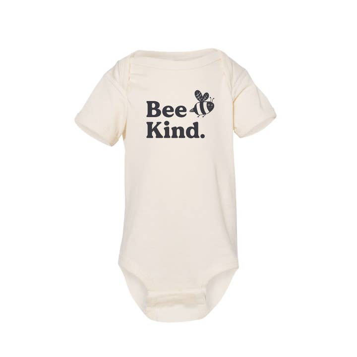 Bee Kind Baby Onesie for wholesale by The Communitee Project