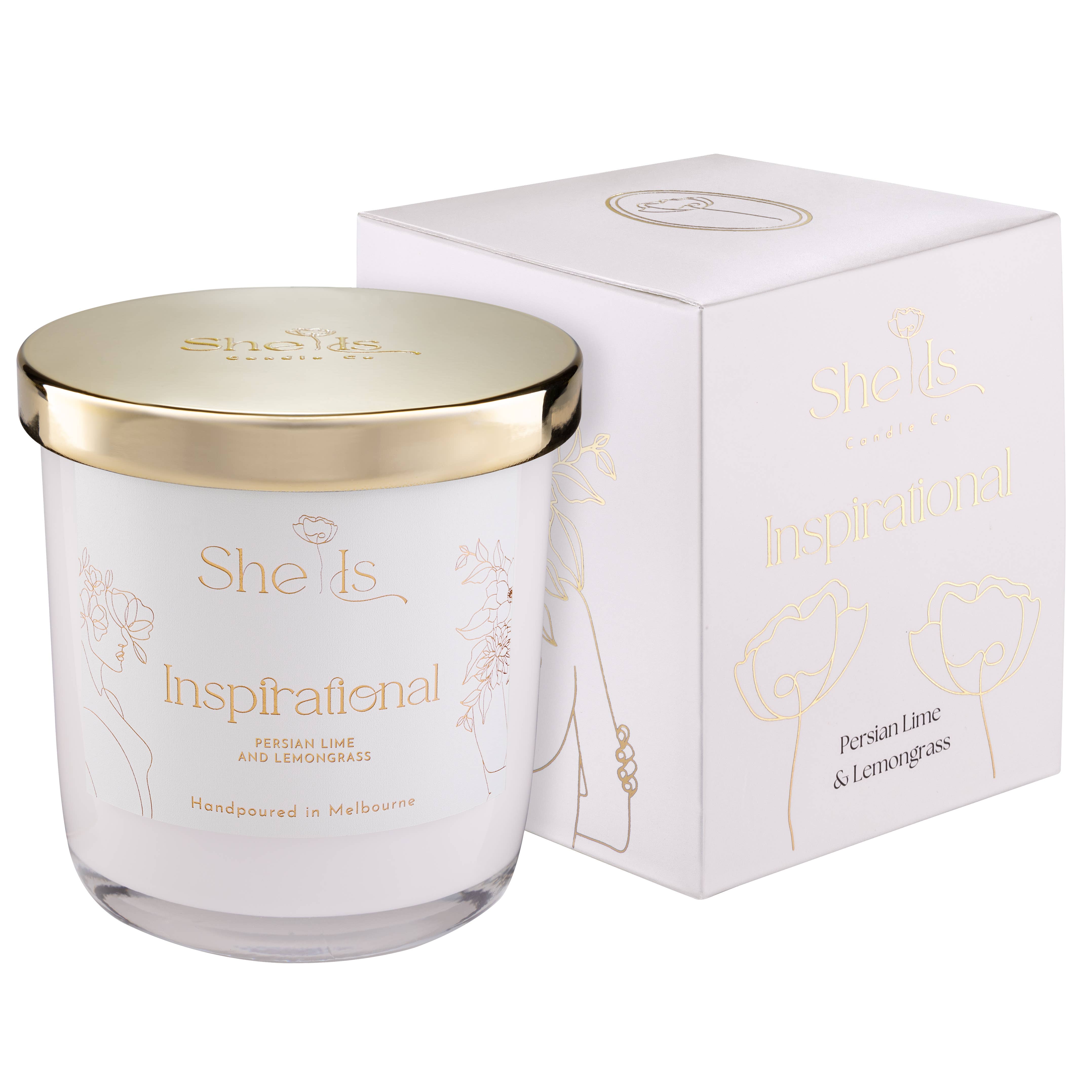 She Is Candle Co. - Wholesale Jar/Filled Candle - She Is Inspirational Candle0